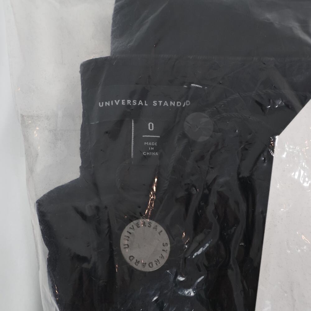 Universal Standard Flare Sava High Rise Jeans Black Size 0 NWT - Picture 4 of 5